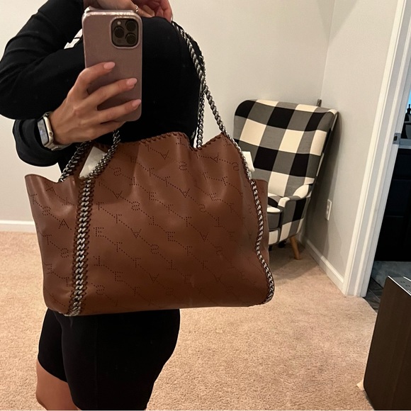 Stella McCartney Falabella Reversible Tote Perforated Faux Leather - Picture 6 of 13